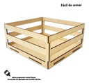 Kit Huacales De Madera Mdf 15x15 - Pack 20