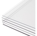 Lamina Acrílico Transparente 40 Cm X 60 Cm 3 Mm - (pack 3)