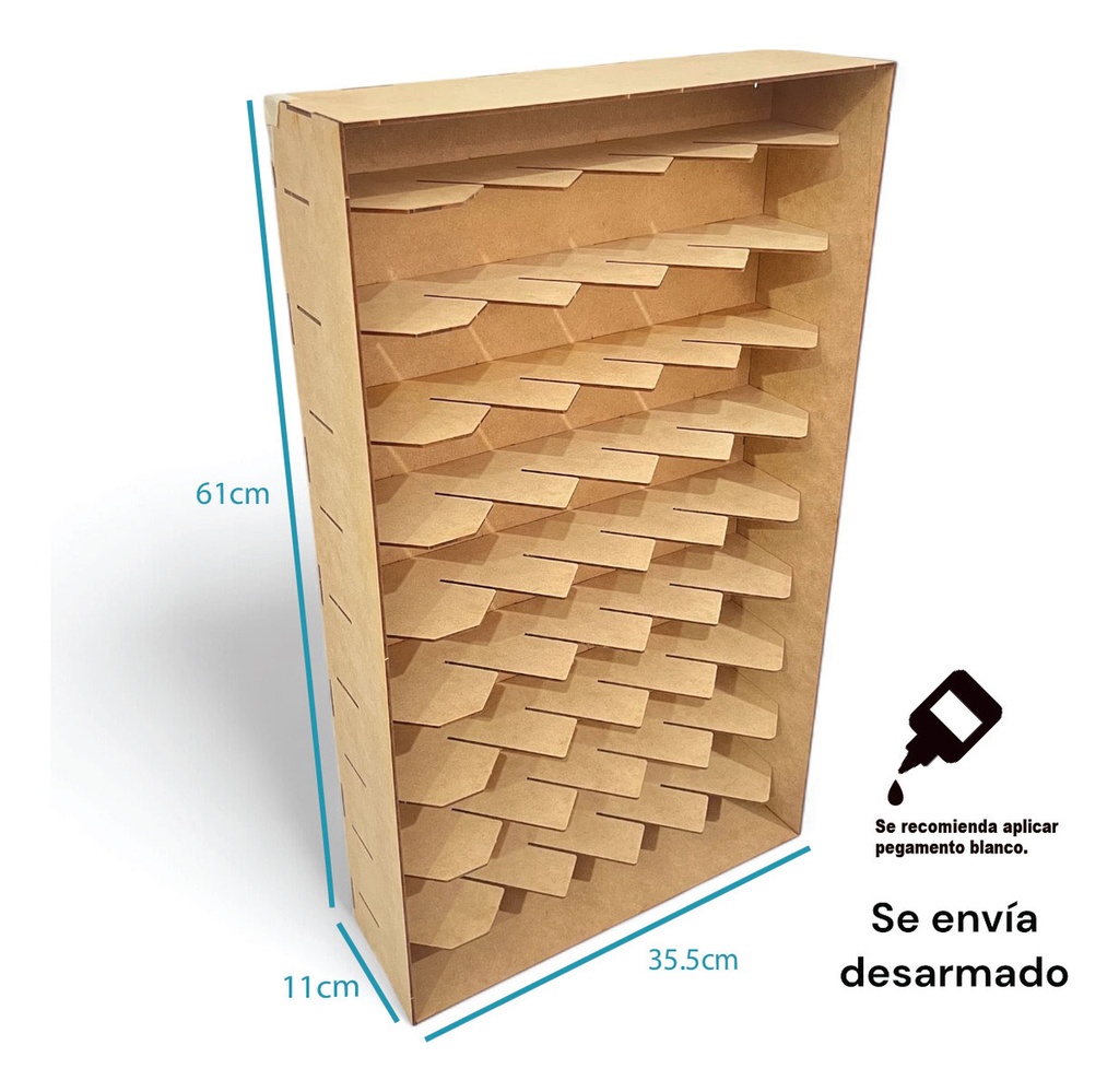 Caja Exhibidor Coleccionador Repisa Para Hot Wheels 45