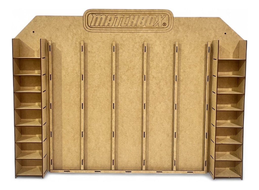 Exhibidor De 61 Para Matchbox 16 Sueltos Y 45 Con Blister