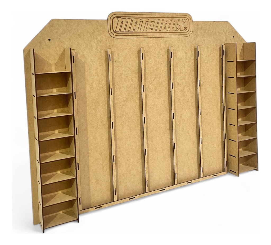 Exhibidor De 61 Para Matchbox 16 Sueltos Y 45 Con Blister