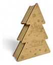 Caja Árbol Dulcero Adornos Navideños Regalos Navidad M1