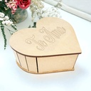 Caja Corazón 10 Mayo Día De Las Madres Te Amo - Pack 10