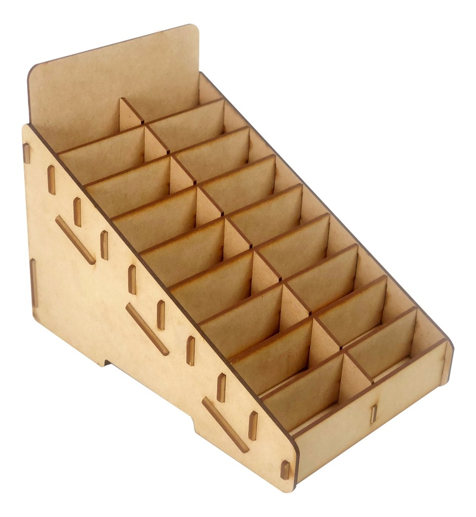 Organizador Exhibidor Mdf Para 18 Cajetilla De Cigarro