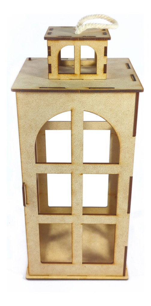 Centro De Mesa Farol Boda Xv Años Fiestas - Pack 5 Marrón Claro