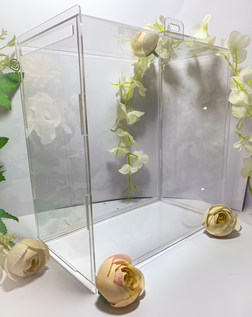 Caja Buzón Sobres Alcancía Colección Lisa Acrílico