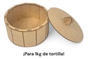 Tortillero Económico De Mdf - Pack 15