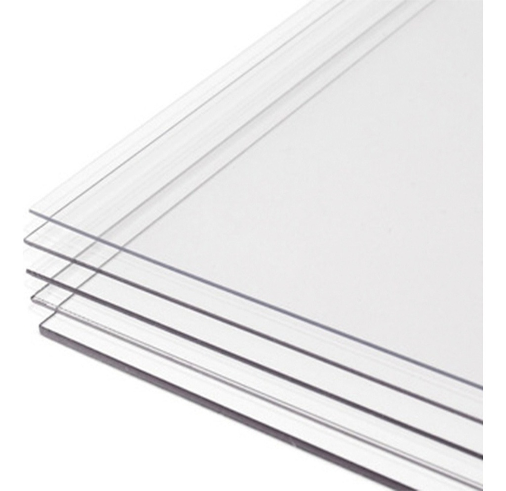 Lamina De Acrílico Transparente De 80x100cm -2mm Pack 4