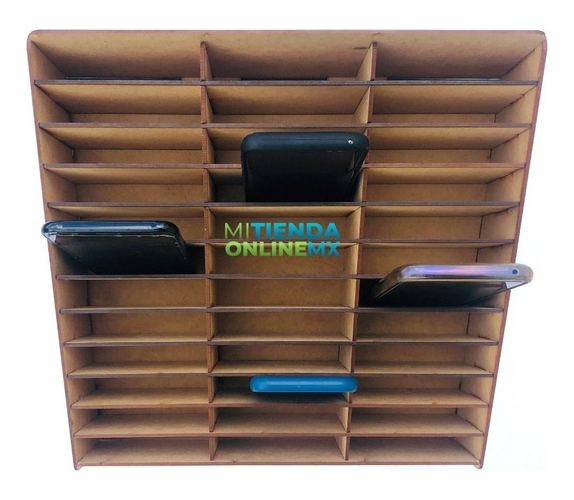 Caja Organizador Exhibidor 36 Teléfono Celular (pack 5)