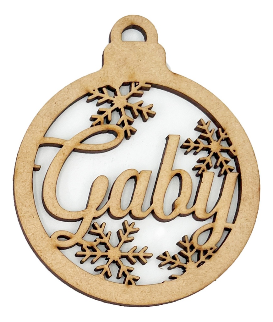 Kit 48 Esferas Navideñas Personalizadas Con Nombres 10cm