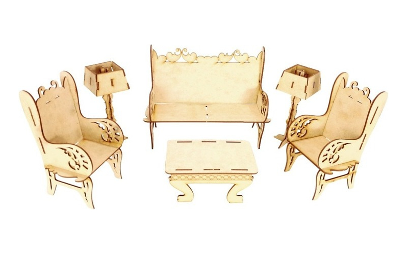 Casa De Muñecas Para Barbie Grande Clásica 29cm Con Muebles