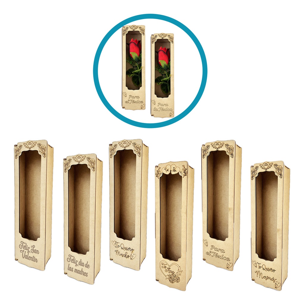 Caja Recuerdo Regalo 14 Febrero San Valentín 10 Mayo