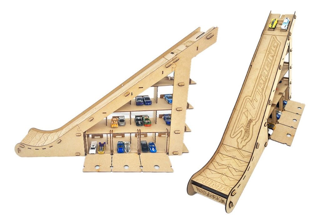 Rampa Coleccionador Organizador De Carritos Para Hot Wheels