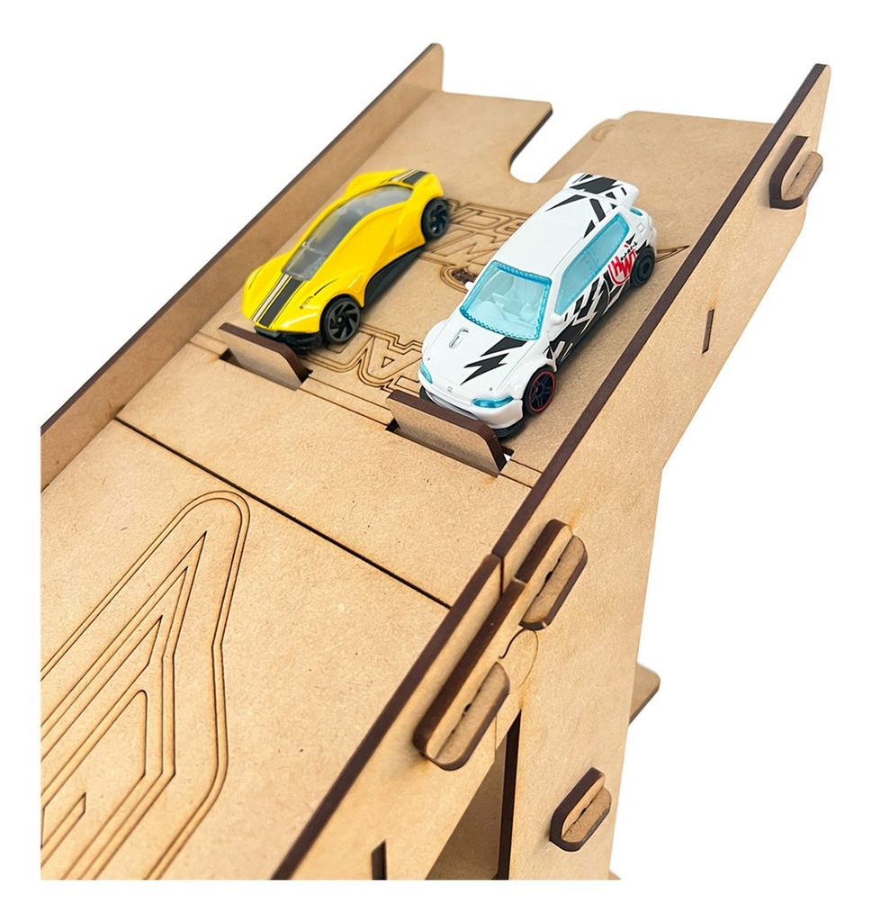 Rampa Coleccionador Organizador De Carritos Para Hot Wheels