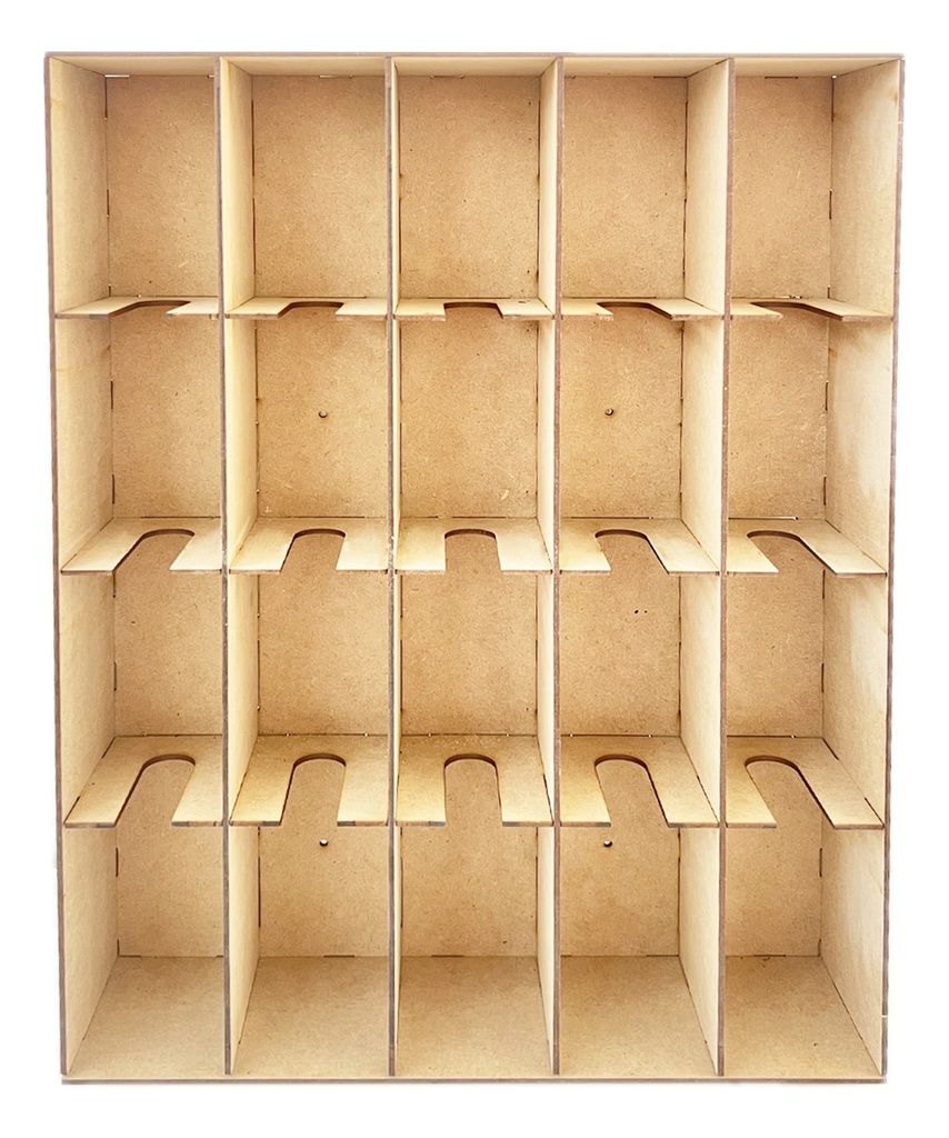 Caja Organizador Exhibidor Para 60 Cajetillas Cigarro Pared