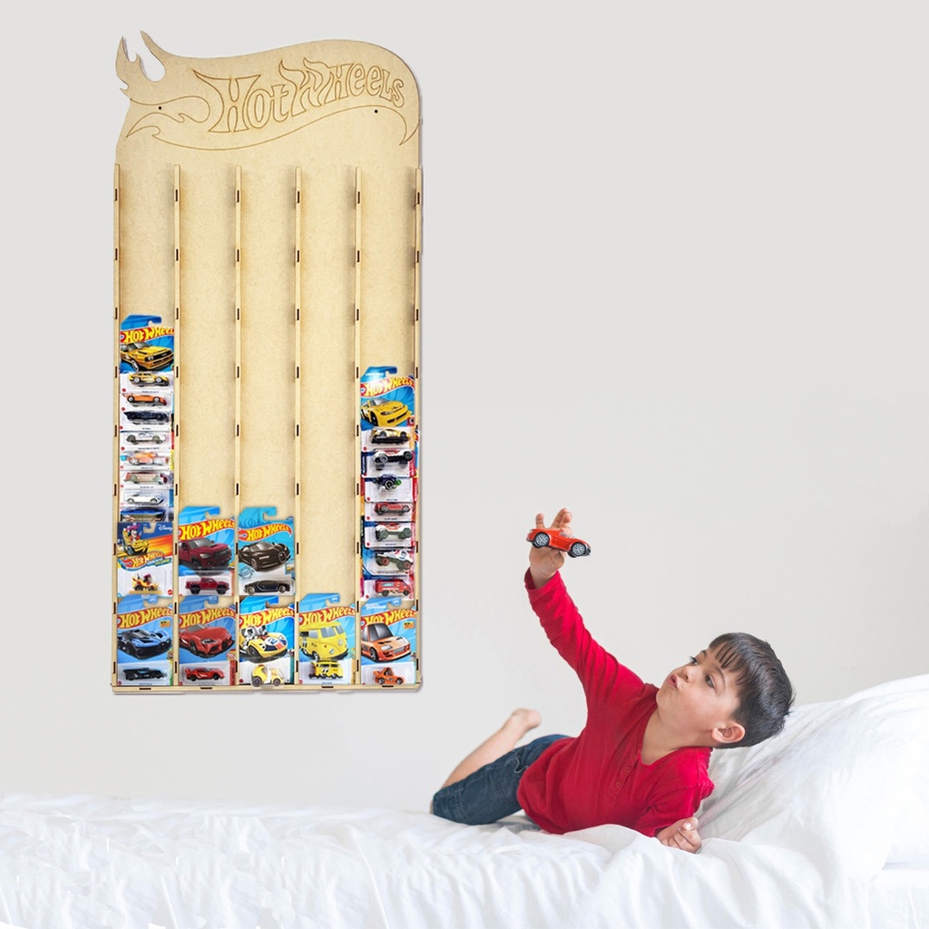 Exhibidor Coleccionador Repisa Para Hot Wheels 100pzs M2