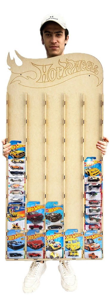 Exhibidor Coleccionador Repisa Para Hot Wheels 100pzs M2
