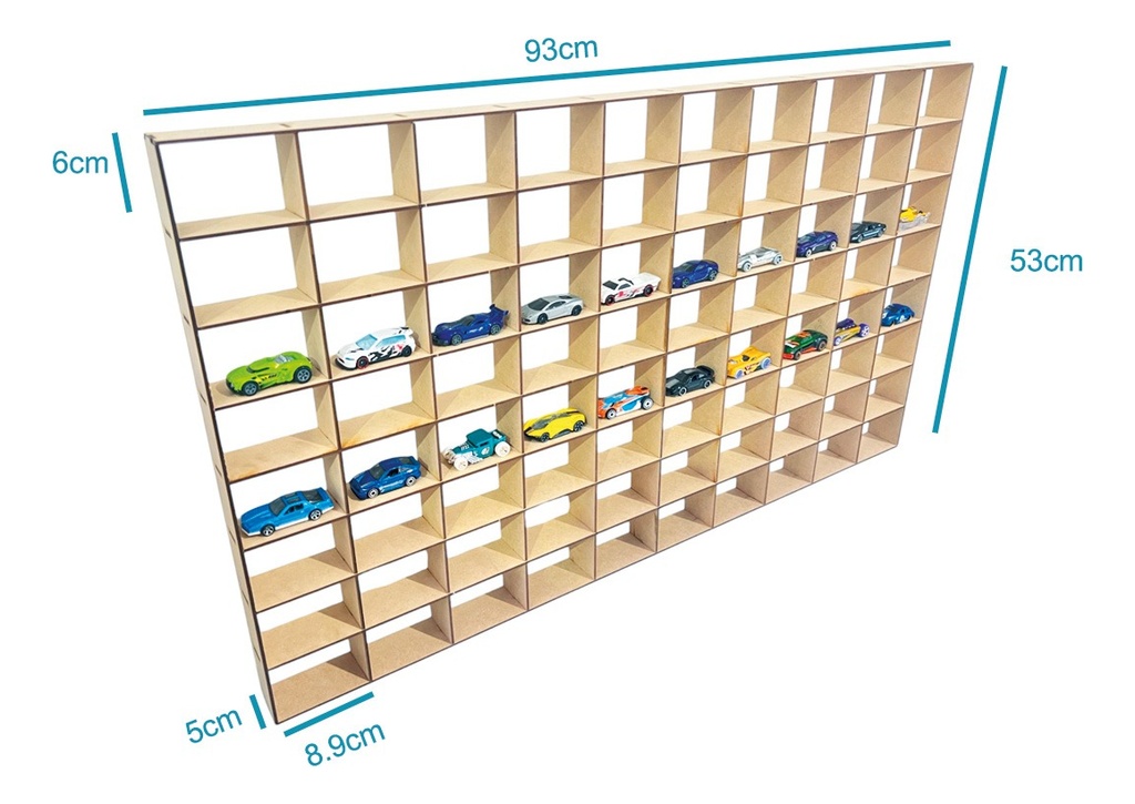 Organizador Para 100 Autos Hot Wheels Sencillo Económico