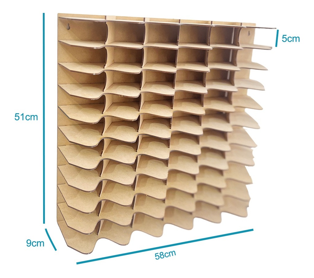 Exhibidor Coleccionador Repisa Para Hot Wheels 66pzs