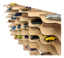 Exhibidor Coleccionador Repisa Para Hot Wheels 42pzs