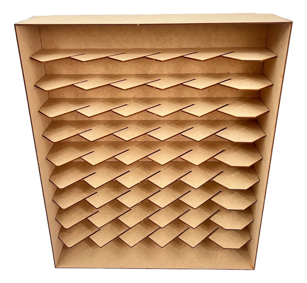 Caja Exhibidor Coleccionador Repisa Para Hot Wheels 54