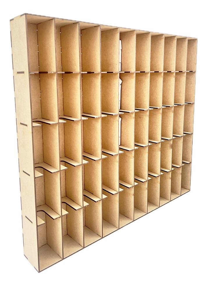 Caja Organizador Exhibidor Para 105 Cajetillas Cigarro Pared