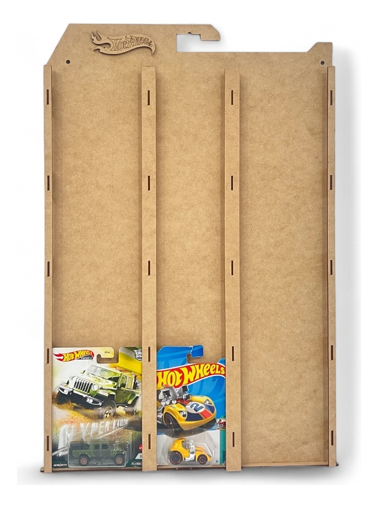 Exhibidor Coleccionador Para Hot Wheels 2 Medidas 24 Pzs.