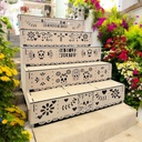 Altar Dia Muertos Ofrenda Decorativo Halloween 5 Pisos 1.50m