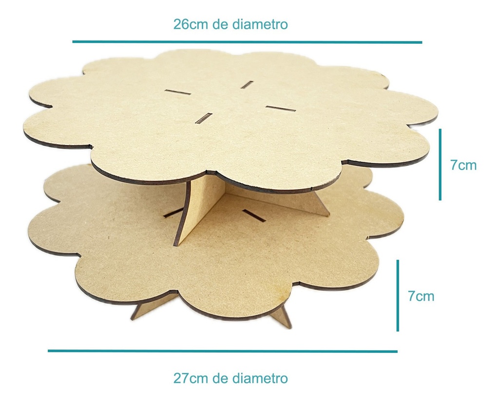 Candy Bar Mesa De Dulces Bases Para Pastel Xv Fiesta (b)