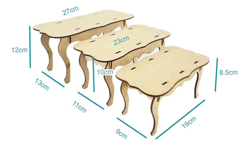 Candy Bar Mesa De Dulces Bases Para Pastel Xv Fiesta (b)