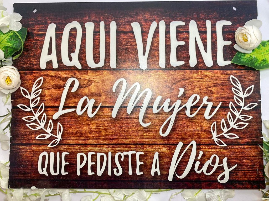 Letrero Cuadro Para Pajes De Boda Decoración - 40x30cm