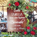 Letrero Para Pajes De Boda Decoración 40x60cm Personalizado