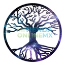 Cuadro Arbol De La Vida Mandala Impresión Directa Mdf - 60cm
