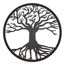 Cuadro Arbol De La Vida Mandala Impresión Directa Mdf - 60cm