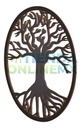 Cuadro Arbol De La Vida Mandala Impresión Directa Mdf - 60cm