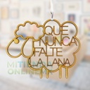 Borrego Amuleto Oveja, Que Nunca Falte La Lana Mdf (pack 3) 