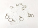 40 Llaveros De Acrílico 3mm, Formas Diversas, 6 Cm