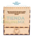 Caja Con Cajón Para San Valentin Amor Personalizable Mdf 