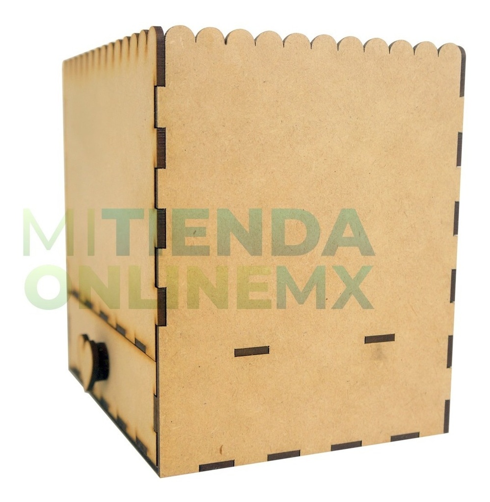 Caja Con Cajón Para San Valentin Amor Pareja 14 Febrero Mdf 