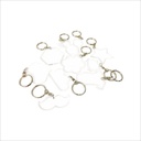 25 Llaveros De Acrílico 3mm, Formas Diversas, 8 Cm 