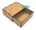 15 Cajas Alhajero (12x4x9cm) Madera Mdf