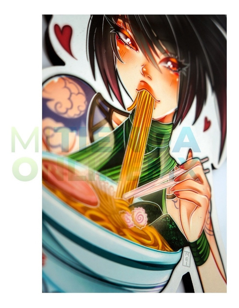 Cuadro Anime Unico Akali League Of Legends Mdf 6mm