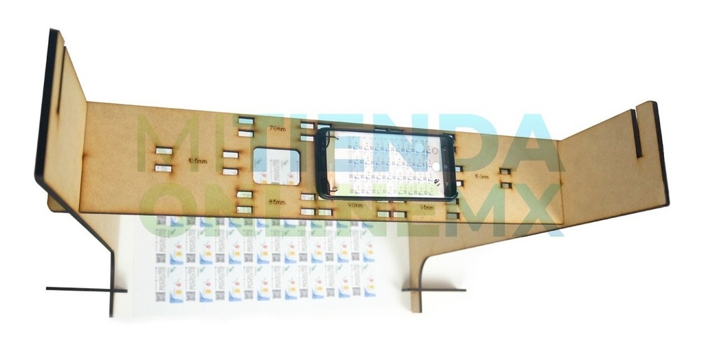 Kit Fotográfico Estudio Photo Shoot Económico Mdf 6mm