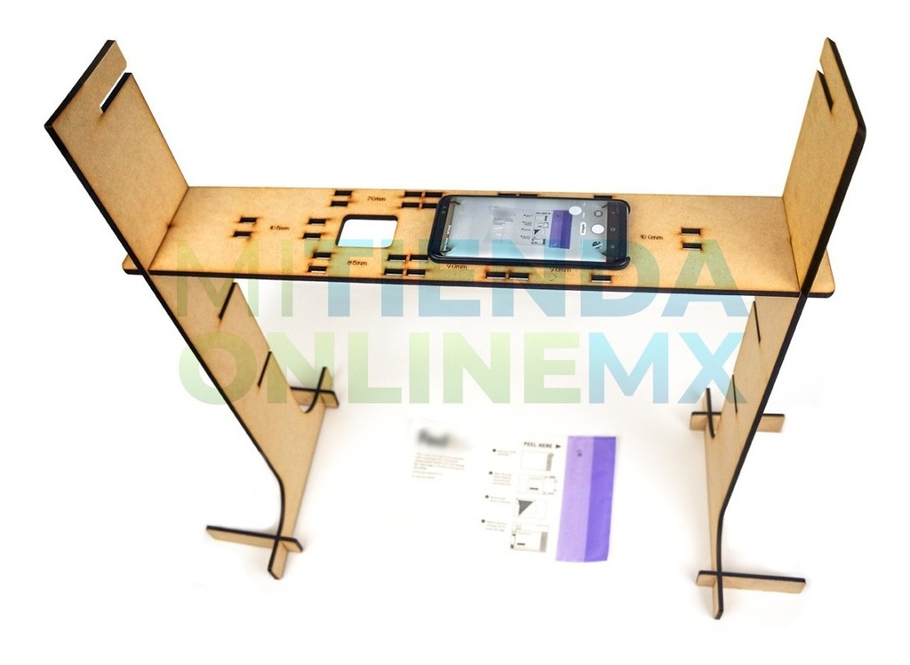 Kit Fotográfico Estudio Photo Shoot Económico Mdf 6mm