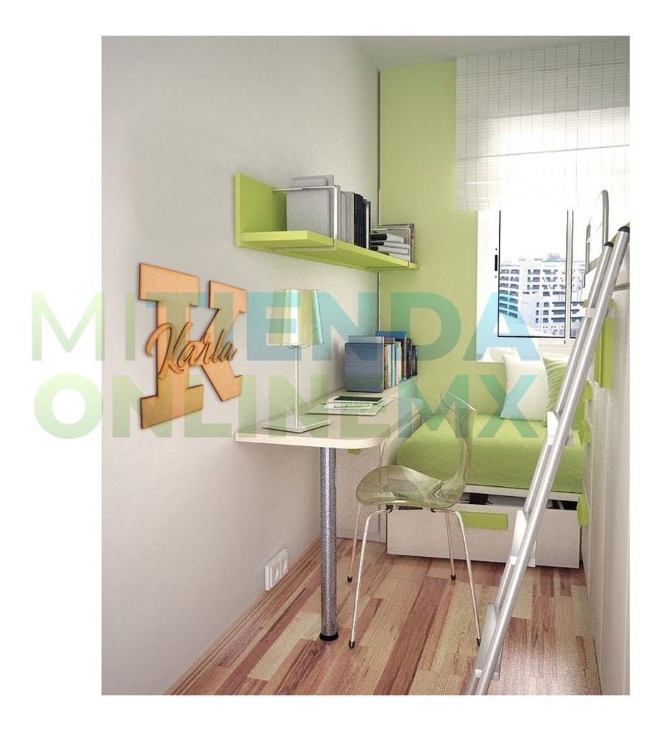 Nombre Personalizado Decoración Cuarto Candy Bar Mdf 6mm