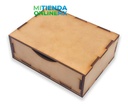 35 Cajas Alhajero (12x4x7cm) Madera Mdf
