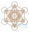 Cuadro Cubo Metatron Muro Pared Decorativo 30x27