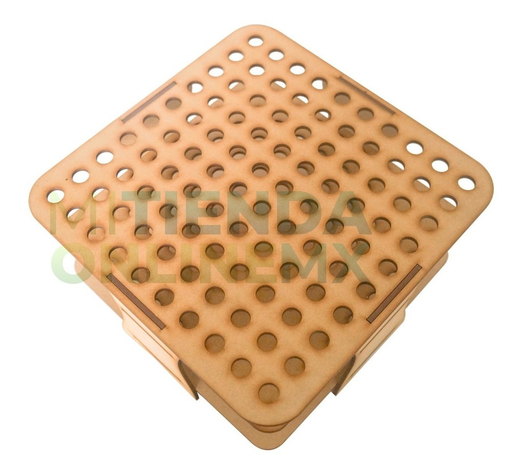 Porta Plumones De Mdf Para 100 Crayola Super Tips