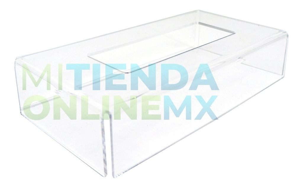 Caja Estuche Kleenex Servilletas Pañuelo Baño Acrílico 3mm