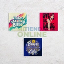 Pack 3 Cuadros Decorativos Frases Motivadoras Minimalista